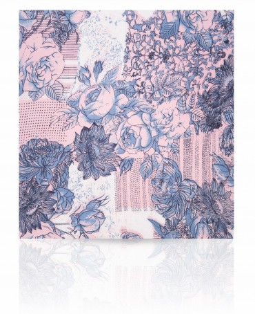 Платок Женский SS-FLORAL.MYSTIC/PEACH